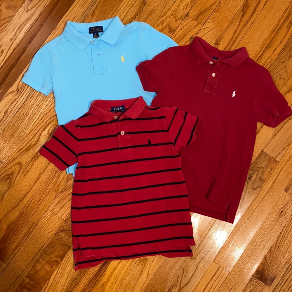 Boys size 5t Polo Ralph Lauren shirts Lot of 3